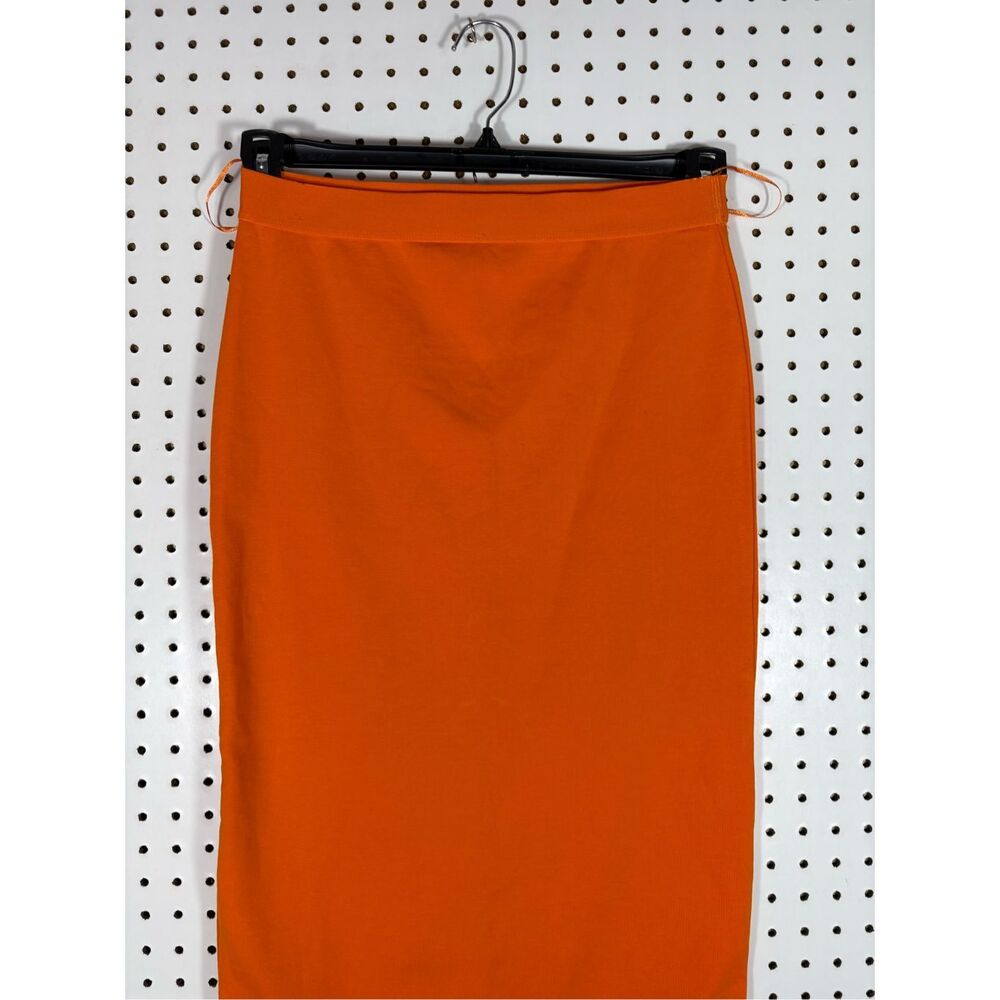 Zara orange bodycon skirt size L - Picture 5 of 7